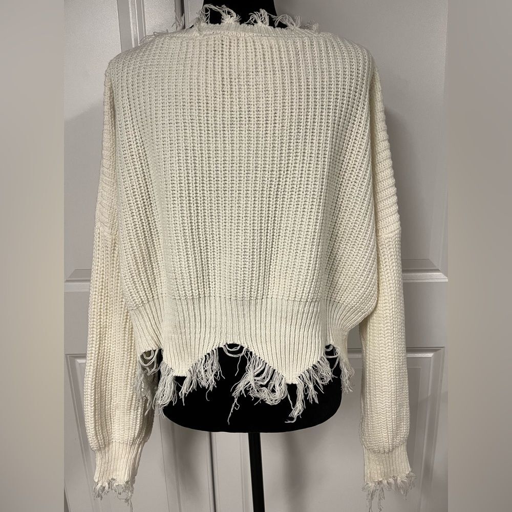 Shein Destructed Sweater - Picture 2 of 5